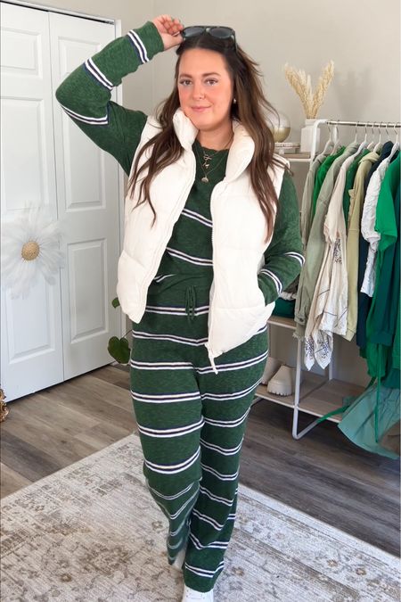 Casual St Patty’s Day Outfit 🍀 love this set, size largee

#LTKmidsize #LTKSeasonal