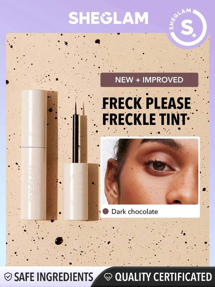SHEGLAM Freck Please Freckle Tint-Dark Chocolate  Smudge Tint  Waterproof Long Lasting Natural ... | SHEIN