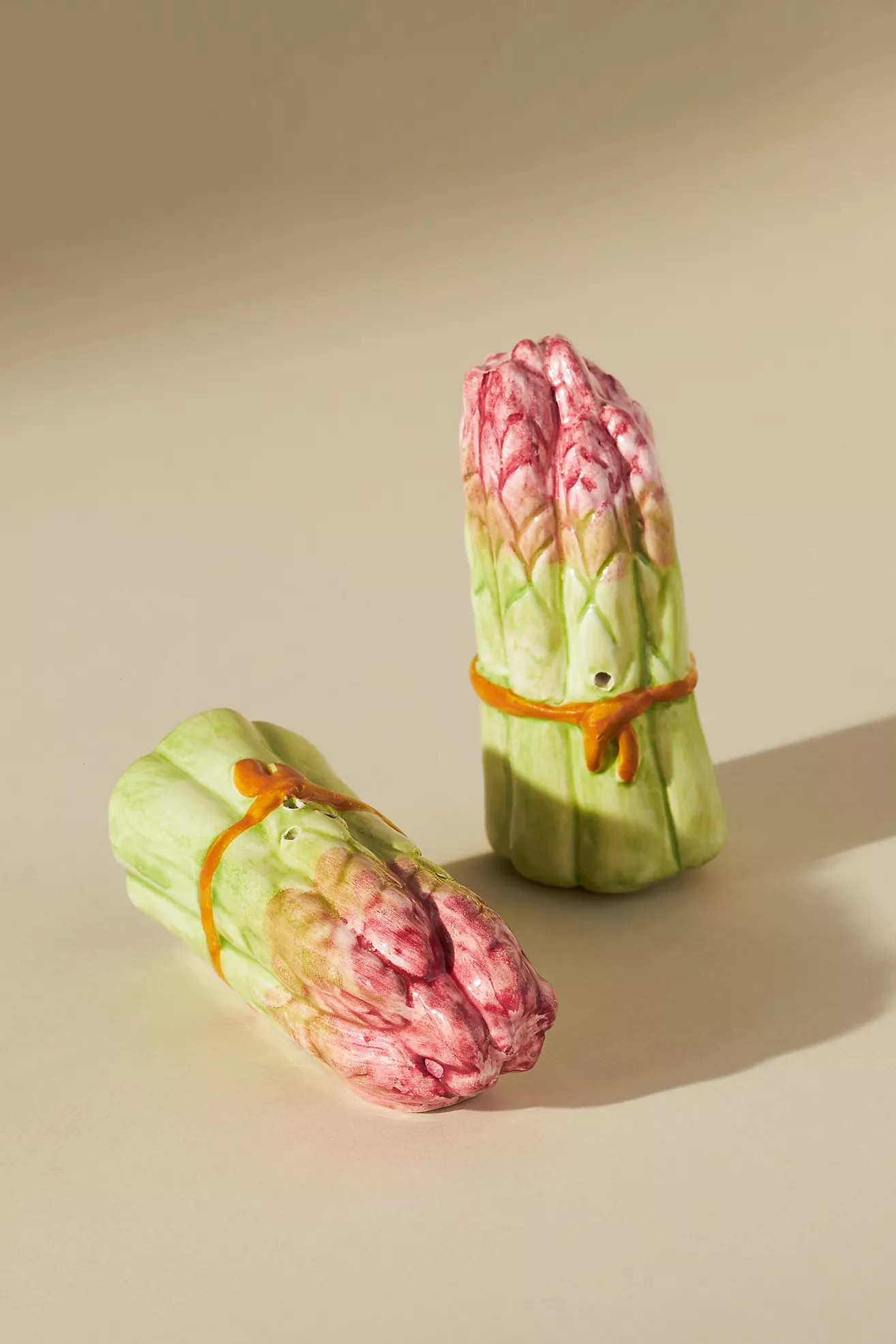 Les Ottomans Asparagus Salt and Pepper Shakers | Anthropologie (US)