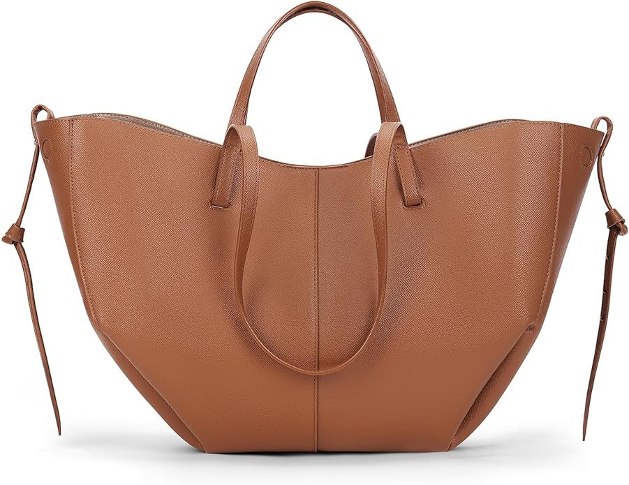 TIAASTAP Tote Bag Kunstleder Handtasche Damen Groß Shopper Tasche Elegante Schultertasche Gross ... | Amazon (DE)