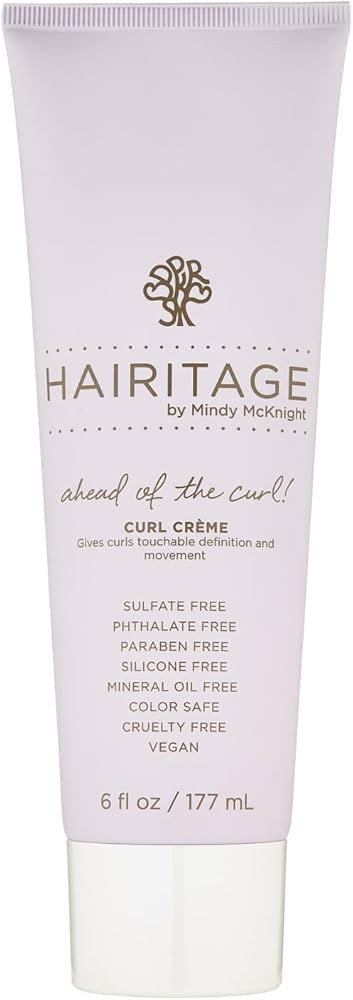 Hairitage Hydrating Curl Cream with Jojoba Oil for Hair - Coily + Curly Hair Product - Curl Defin... | Amazon (US)