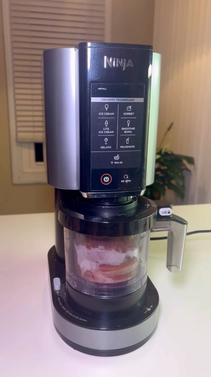 I’m loving this ninja creami. Now I can hit my protein goals a lot easier! Purchase yours now.:)