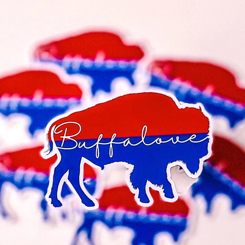 Buffalove Buffalo STICKER Buffalo Sticker Waterproof - Etsy | Etsy (US)