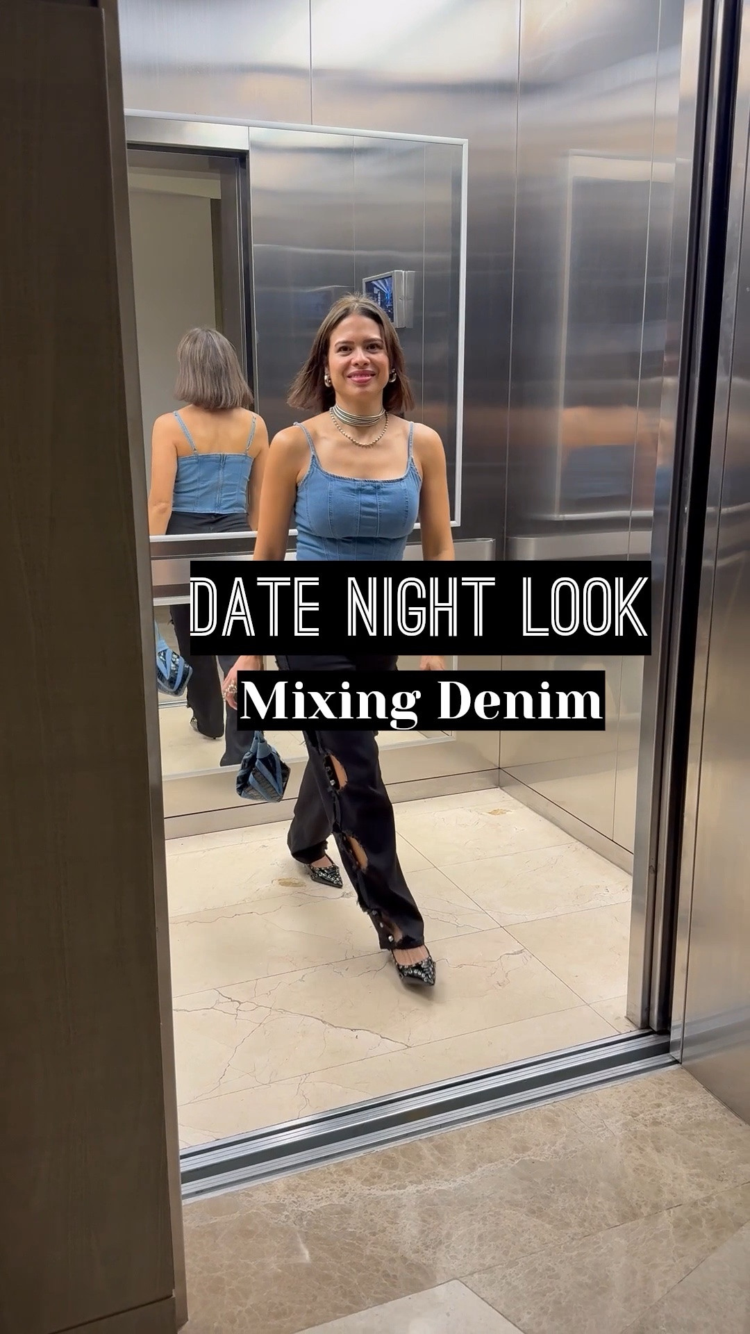 What I wore for Date Night on our trip. Mixing Denim + Silver Accessories 

#LTKPetite #LTKTravel #LTKOver40