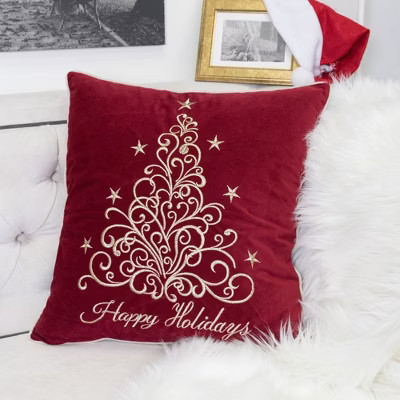 KWPZQEB Christmas Throw Pillows, 20x20 inch Indoor Decorative Pillow Insert, Decorations Throw Pillow for Sofa, Bed and Couch (With Pillow Core) | Target