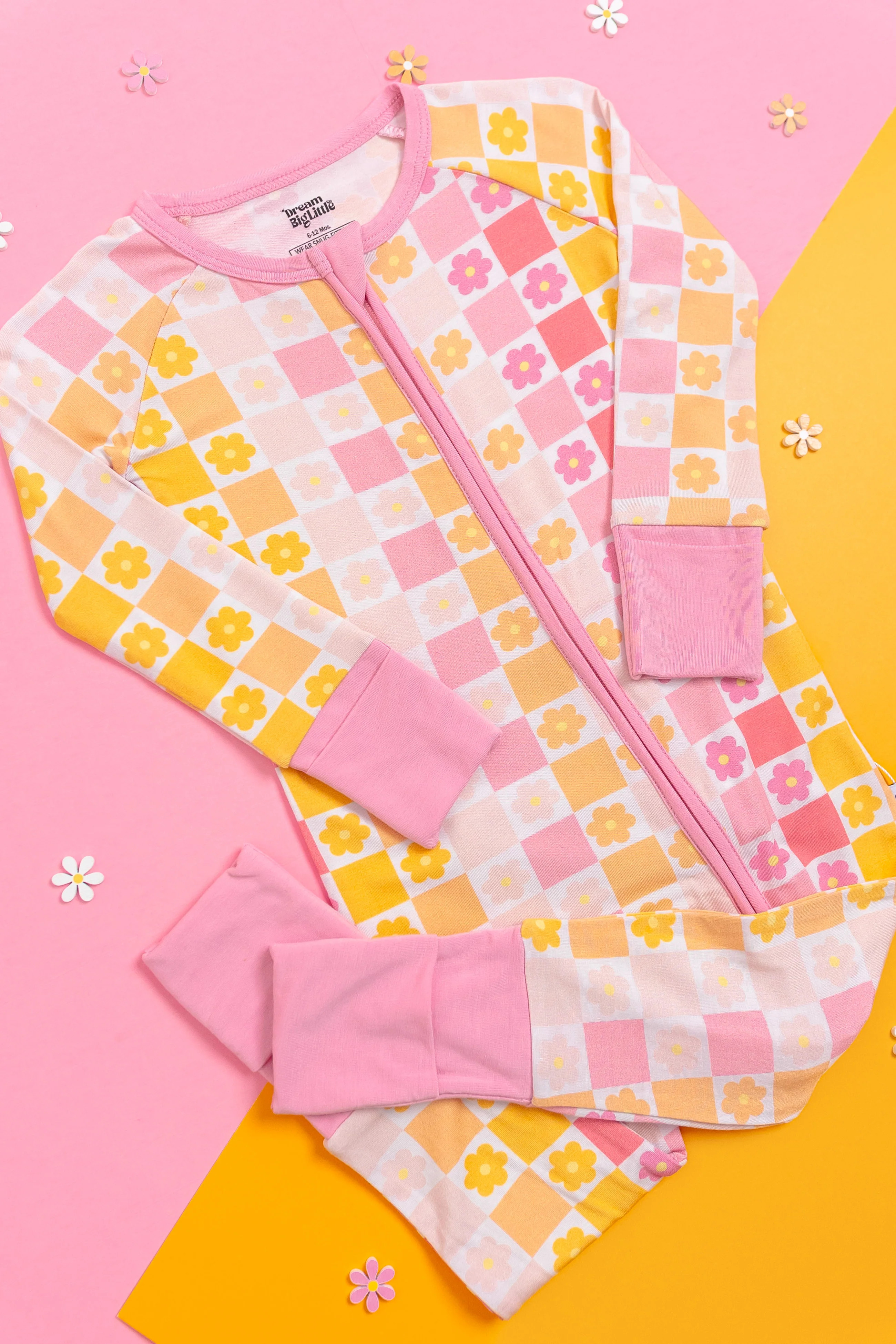 SUMMER SUNSET CHECKERS DREAM ROMPER | Dream Big Little Co.