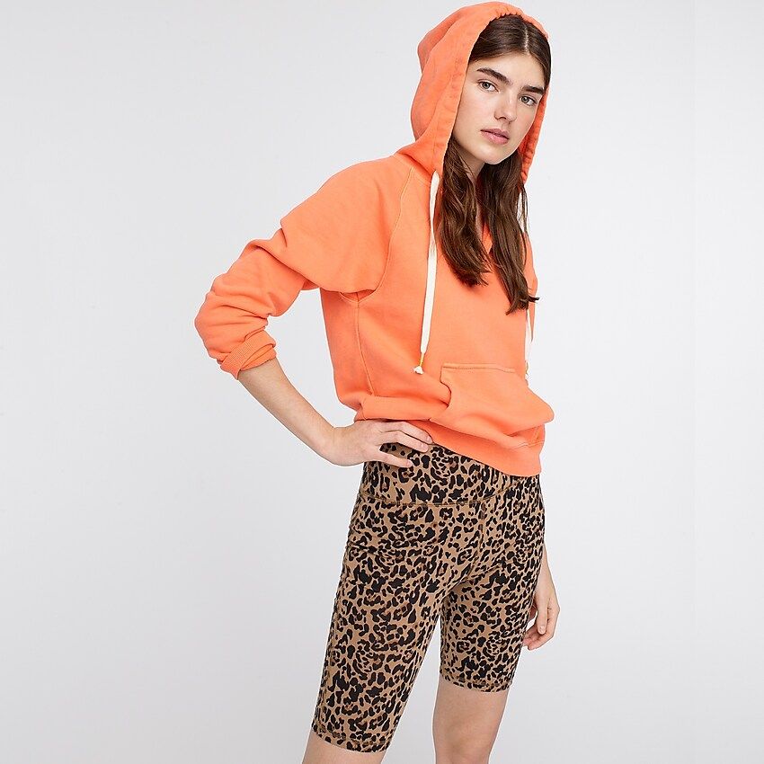 Biker short in leopard | J.Crew US