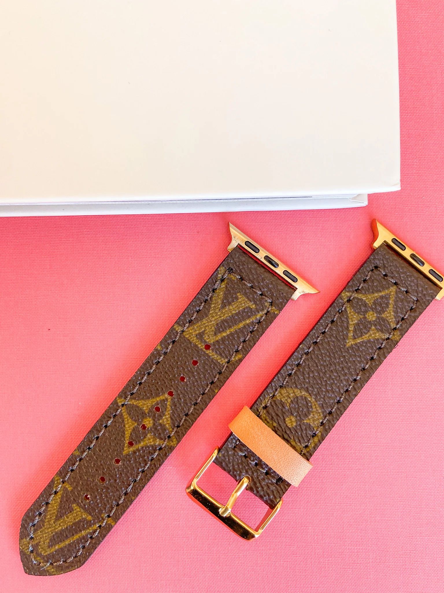 Upcycled LV Apple Watch® Band // Buckle Clasp | Michalke Made