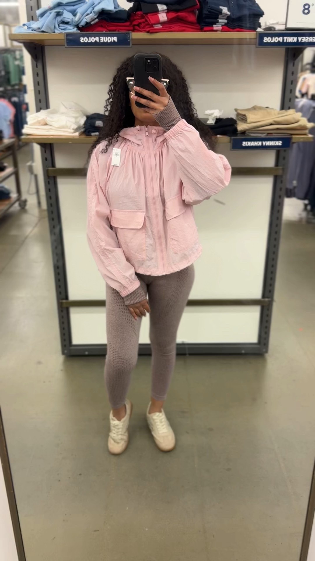 The Only Windbreaker You Need 🌬️✨
Found: the perfect Full-Zip Windbreaker for those "don't know what the weather is doing" days! Whether you’re heading to a hot girl walk, running errands, or need a chic layer for your pre-workout, this is it.
I’m obsessed with the adjustable drawstring hood and the elastic drawstring hem 🤩it lets you cinch it for that trendy cropped, cinched look or wear it loose and oversized. The flap-front pockets are actually functional (score!) and the elastic cuffs make it so easy to push up the sleeves for a relaxed vibe.  
It’s lightweight, breathable, and gives that effortless "model off duty" aesthetic we all love. Since it took a little while to track down the perfect fit—two years of gatekeeping ends now! I’ve linked my exact size and some similar colorways below.

Style Tips: Pair with high-waisted leggings and chunky sneakers for an athletic look, or style with baggy denim and a baby tee for a street-style moment.
#Windbreaker #StreetStyle #Athleisure #ActivewearStyle #FullZipJacket #LightweightJacket #SpringOutfits #OOTD #LTKFit #WorkoutGear #Outerwear

#LTKmomlife #LTKActive #LTKootd