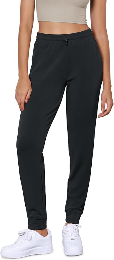 ODODOS Women's Modal Soft Jogger Pants with Pockets Adjustable Shockcord High Waist Sweatpants Ca... | Amazon (US)