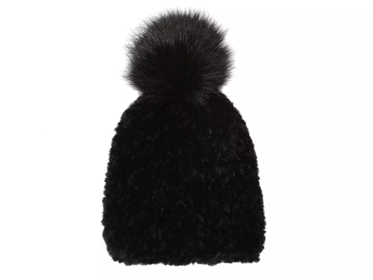 Mix No. 6 Faux Fur Beanie - Women's - Black - Beanie | DSW