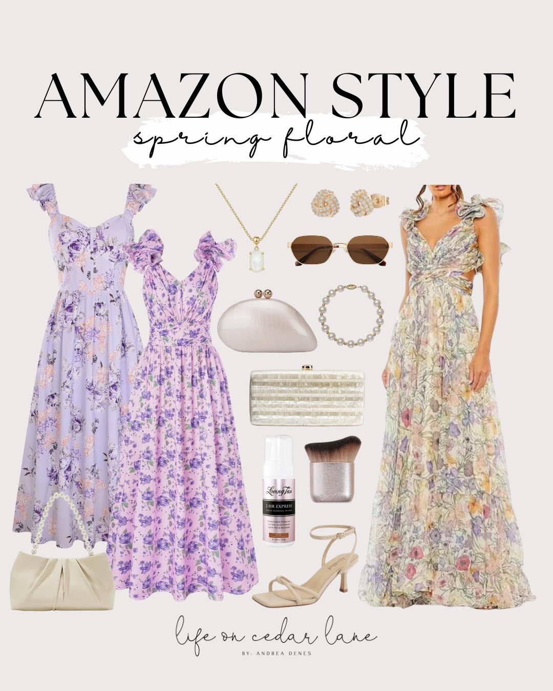 Spring floral fashion on a budget! Check out these stunning Amazon dresses. #springstyle #amazonstyle

#LTKOver40 #LTKWedding #LTKSaleAlert