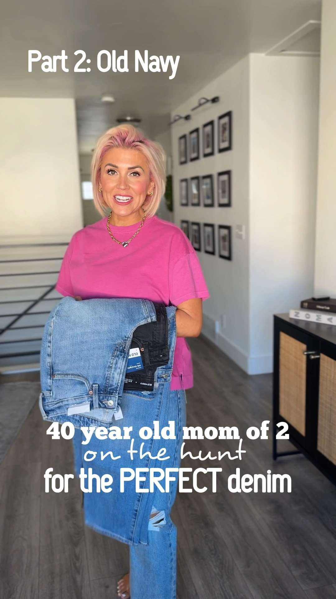 Part 2 of the hunt for the perfect, affordable denim for this 40 year old, mom of 2 bod! Old Navy was a total WIN! And every pair is UNDER $30! 

I'm just shy of 5'4", around 130lbs and wearing the 4 in all 3 pairs 

 #LTKootd #LTKmomlife #LTKSaleAlert