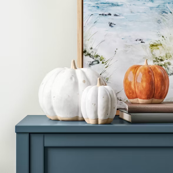 Decorative Ceramic Pumpkin - Threshold™ | Target