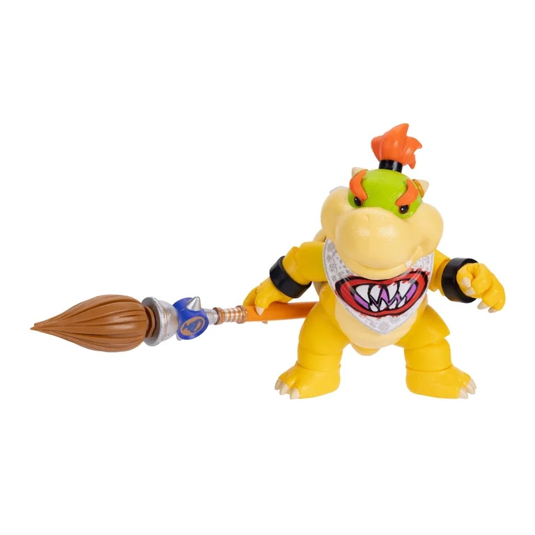 The Super Mario Galaxy Movie - 5 inch Action Figure Series – Bowser Jr. Figure with Paint Brush... | Walmart (US)