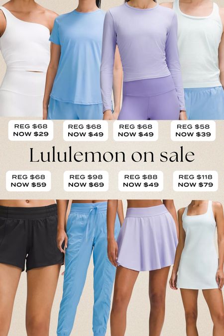 Lululemon deals! Some of these would be so cute for spring! 

#LTKfindsunder50 #LTKSeasonal #LTKsalealert