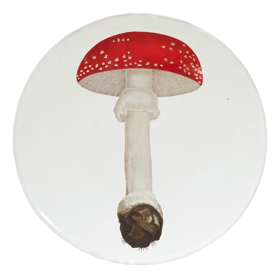 Astier de Villatte Agaric Fausse Plate | Jayson Home