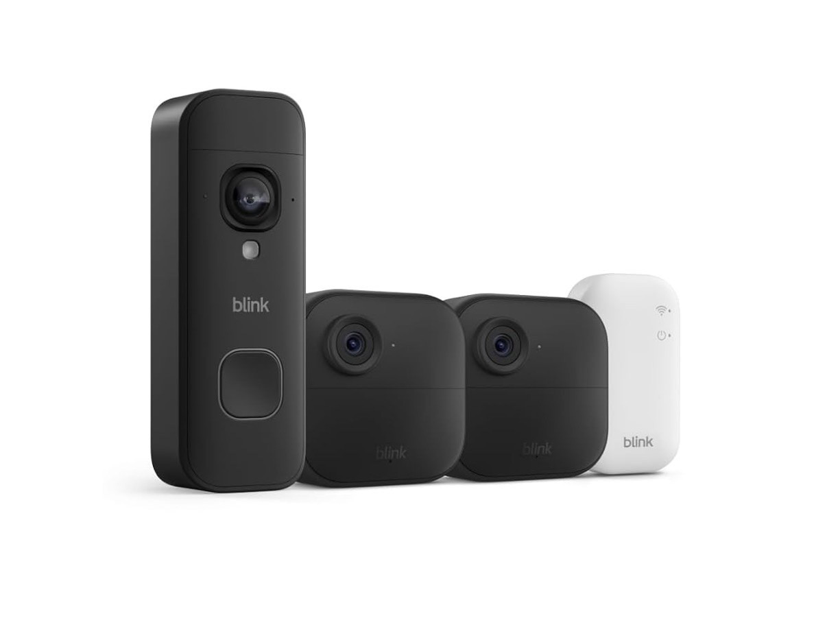Blink Outdoor 4 and Battery Doorbell 2K+ (newest model) — Two-year battery 1080p cameras and 2K battery doorbell. Sync Module Core included — 2 Cameras + Doorbell (Black)

Amazon prime day sale

#LTKHome