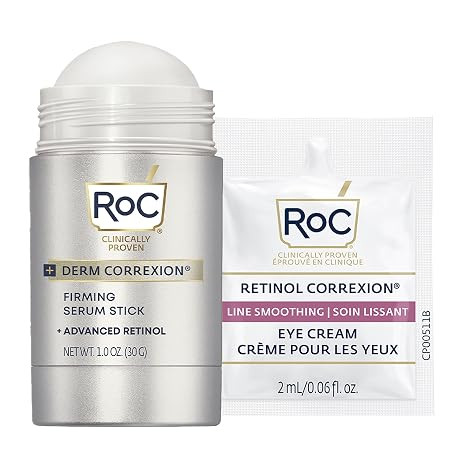 RoC Derm Correxion Retinol Firming Serum Stick with Antioxidants to Visibly Tighten and Firm Wrin... | Amazon (US)