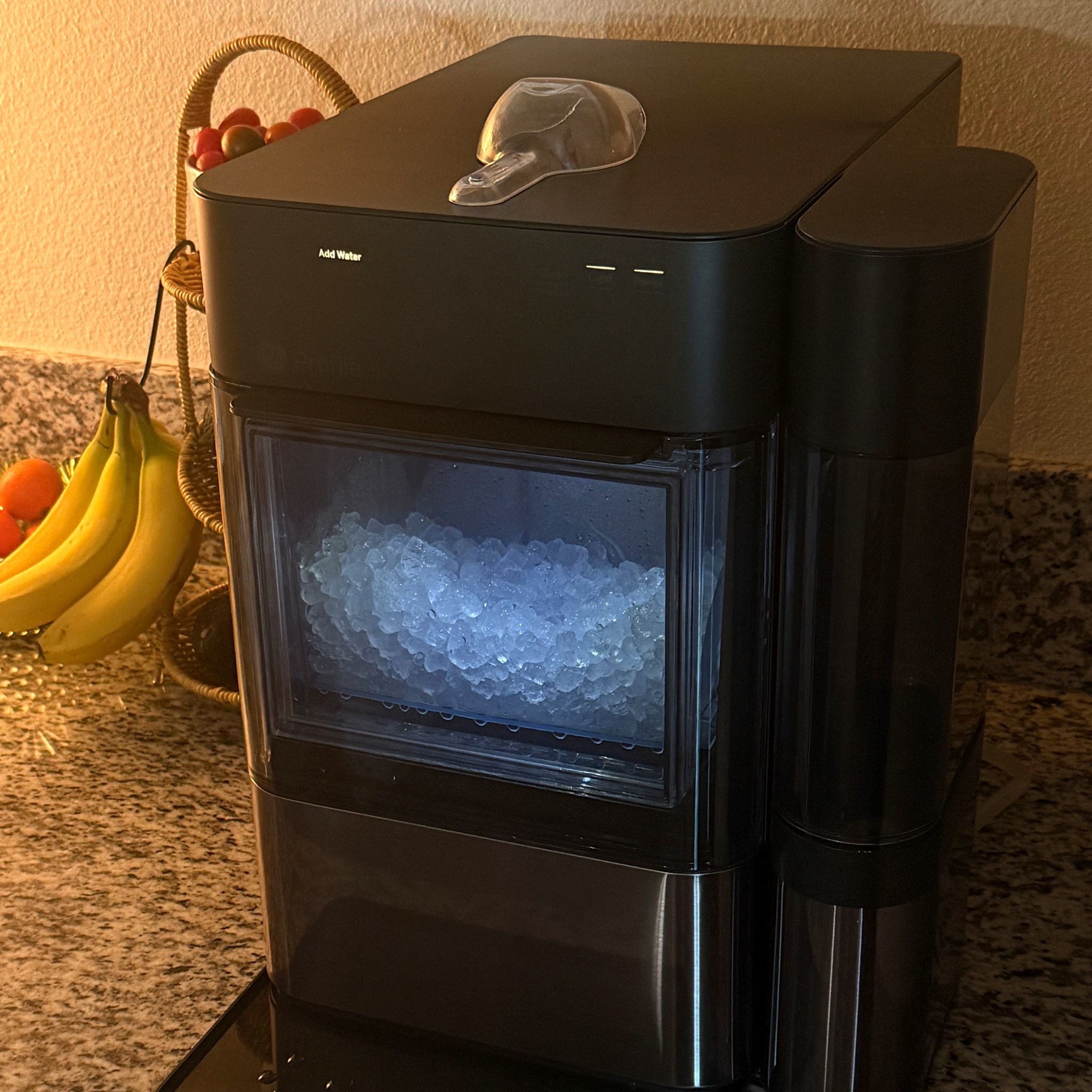 Is it just me or does nugget ice make everything 100x better!? 
This is by far the best nugget ice machine we’ve had. We’ve had 2 in the past and this one is by far worth it!! Makes sooo much ice before you have to refill the tank  