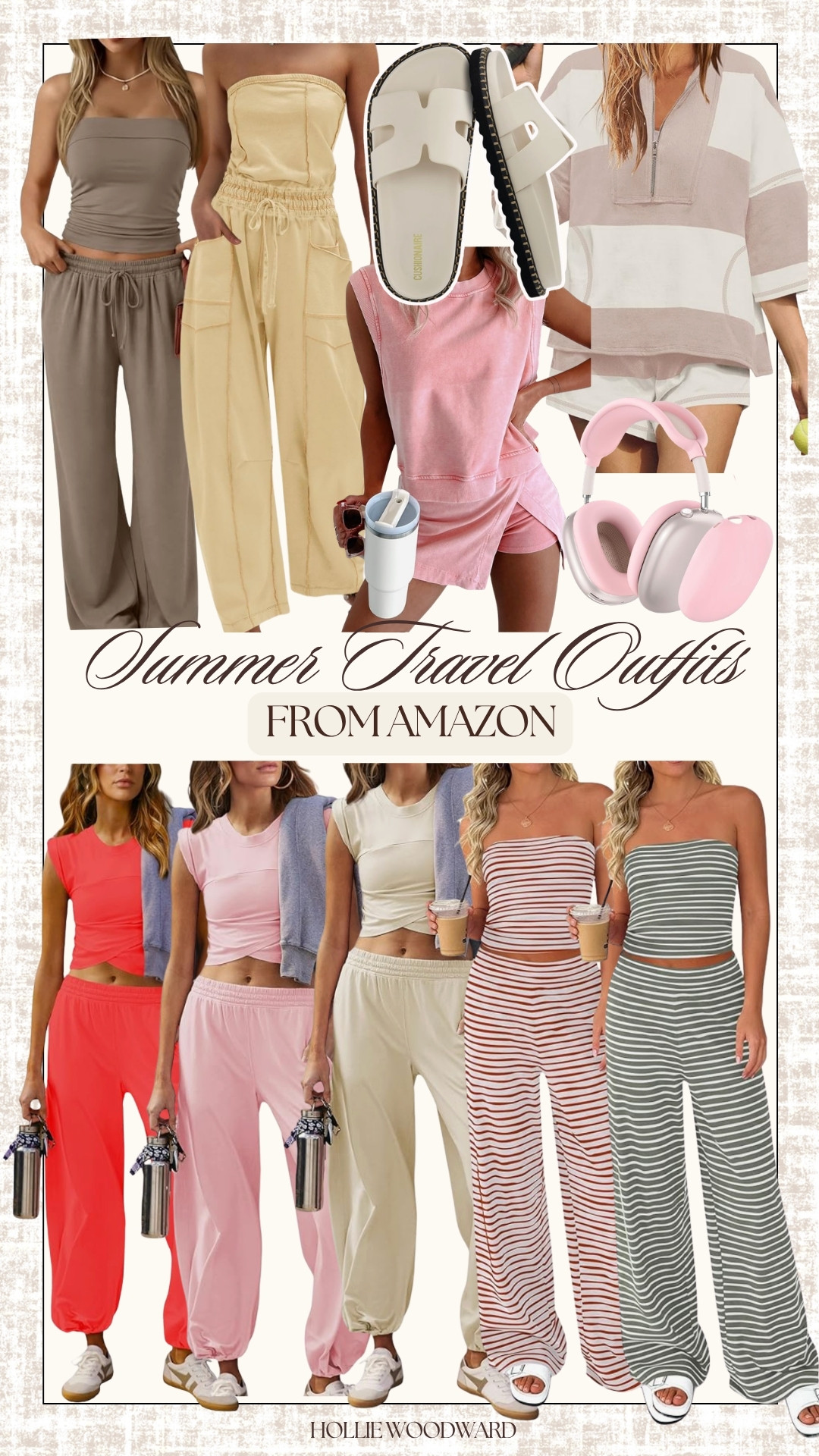 get ready to travel comfy & in style this summer 🩷✈️ 

 