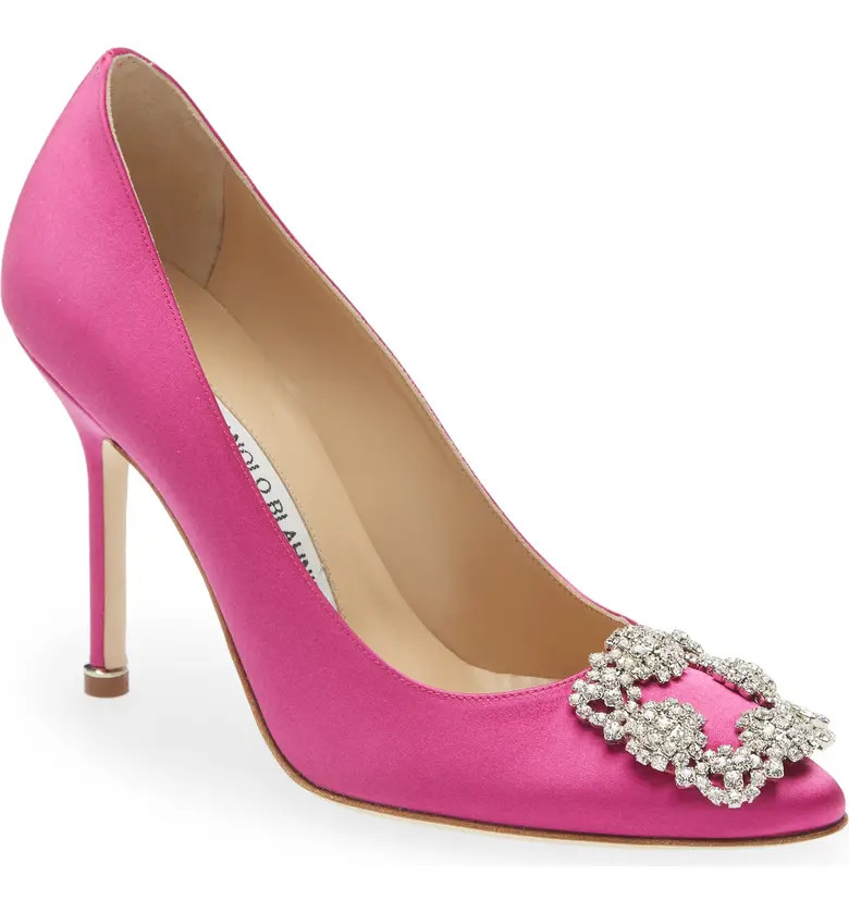 Hangisi Crystal Buckle Pump | Nordstrom