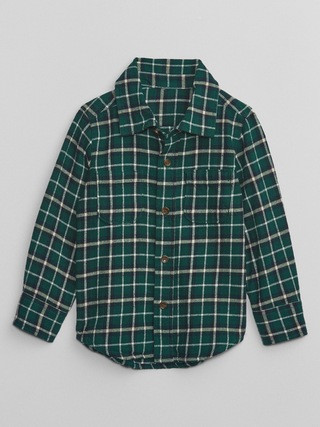 babyGap Flannel Shirt | Gap Factory