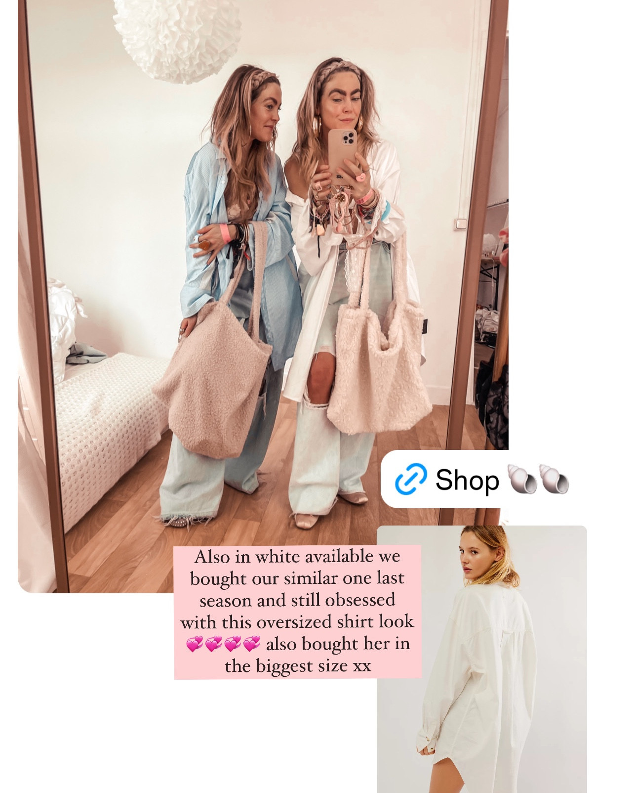 Oversized shirts and baggy slouchy distressed denims 💕💕 hi twinfits of the day 💕💕 xx

#LTKU #LTKFestival #LTKstyletip