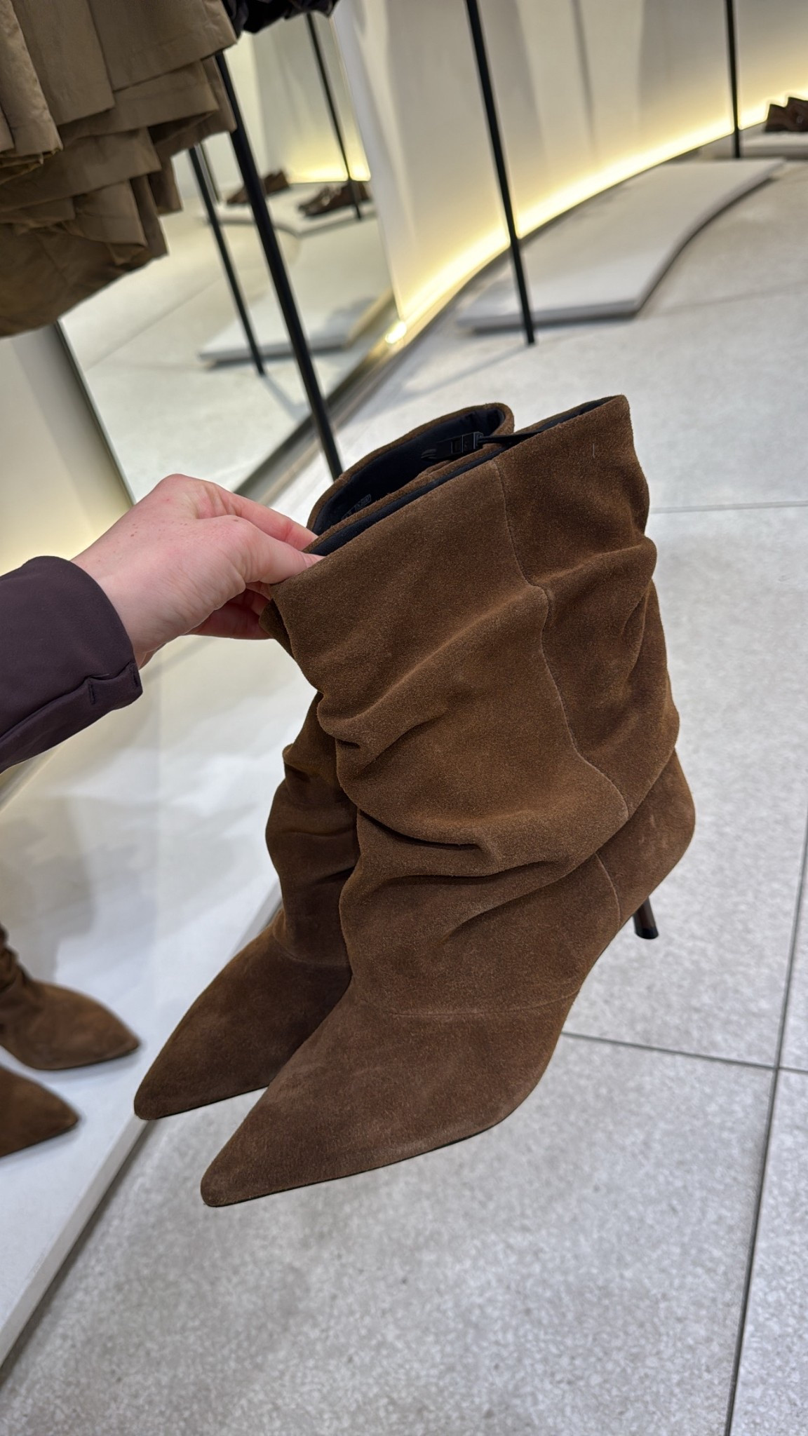 New in Zara find! 

Tried them on and they were super comfortable! A classic boot that with live in your wardrobe for years & years. 

#LTKstyletip #LTKshoes #LTKwinter