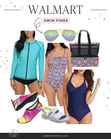 Walmart Swim Finds. Women's Fashion and Accessories. Outfit Ideas#LTKstyletip #LTKswim #LTKtravel #walmartfinds #womensfashion #swimwear #swimfinds

