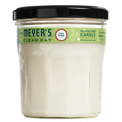 Mrs. Meyer's Clean Day Holiday Large Jar Candle - Iowa Pine - 7.2oz | Target