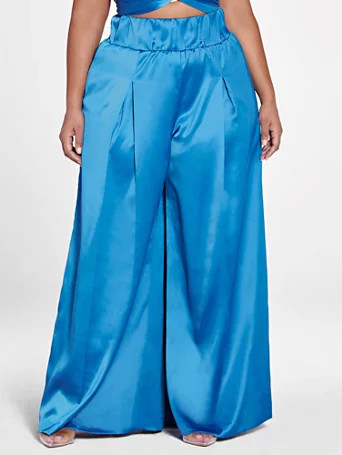 La Reina Wide Leg Pants - FTF LAB: Frankie Tavares - Fashion To Figure | Fashion To Figure
