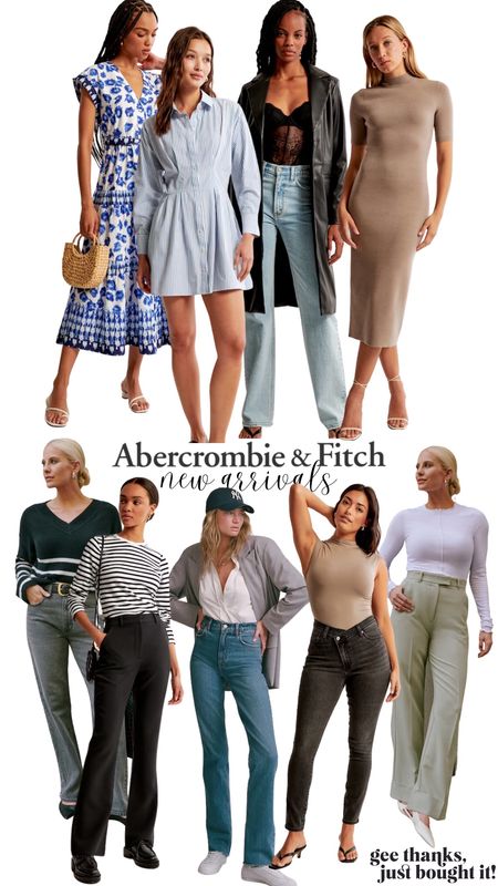 Abercrombie & Fitch - New Arrivals - LTKSale - Fall Fashion Essentials - Fall Dresses - Styling Denim 

#LTKSeasonal #LTKSale #LTKstyletip