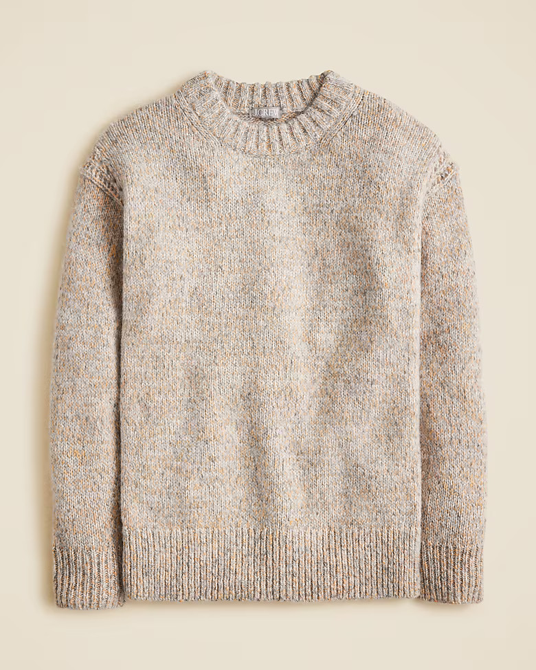 Relaxed crewneck pullover | J. Crew US