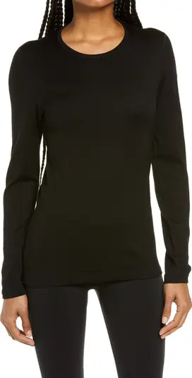 260 Tech Long Sleeve Wool Crewneck T-Shirt | Nordstrom