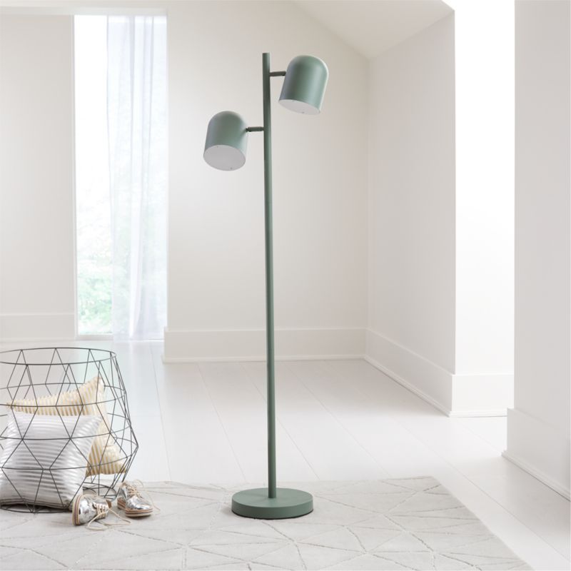Green Touch Floor Lamp + Reviews | Crate and Barrel | Crate & Barrel