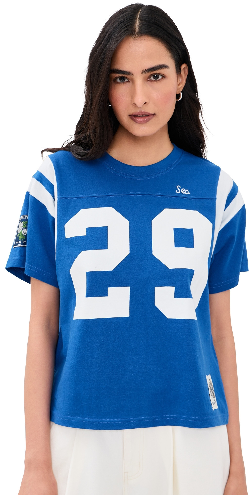 Sea Georgie Sportswear Tee Blue XXS | Shopbop