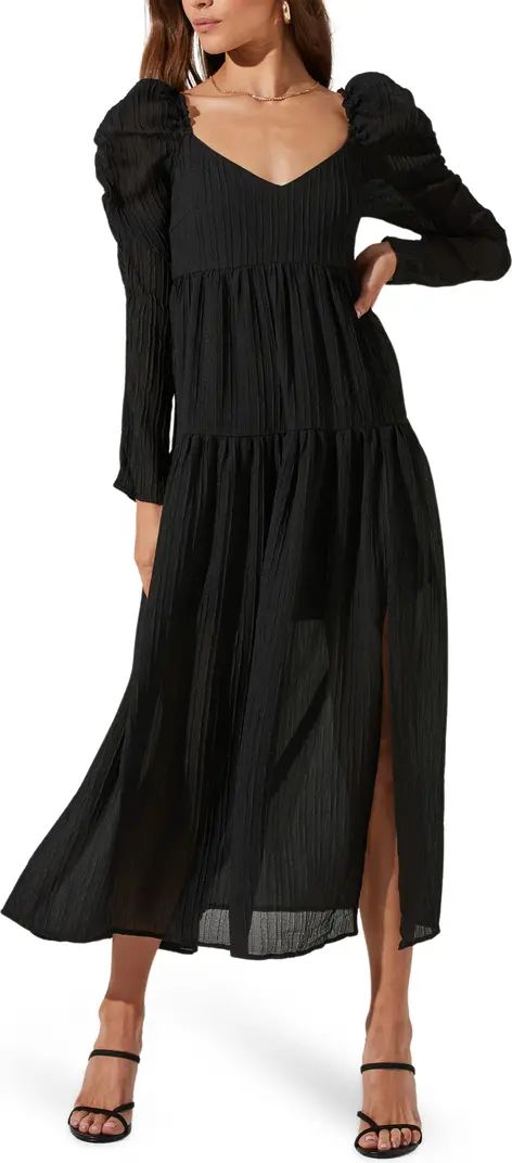 ASTR Ruched Long Sleeve Maxi Dress | Nordstromrack | Nordstrom Rack