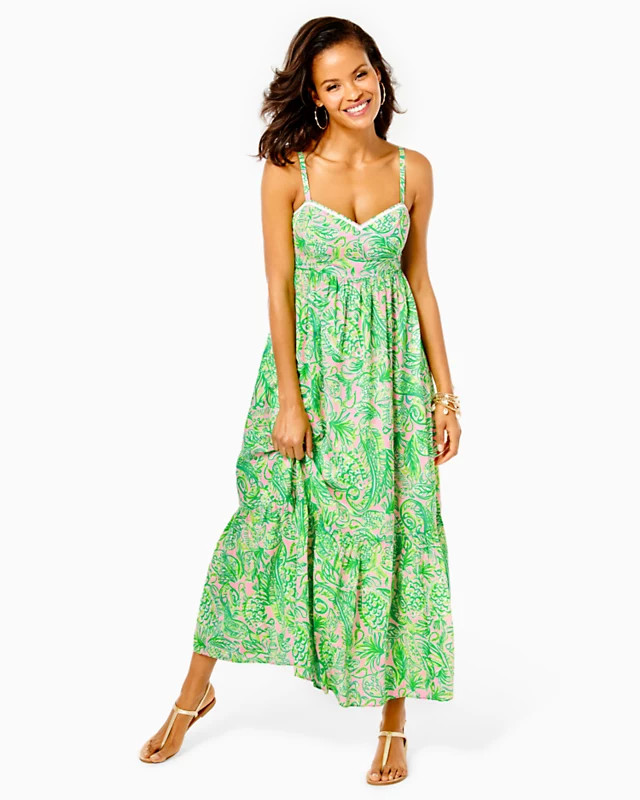 Hiedi Cotton Maxi Dress | Lilly Pulitzer