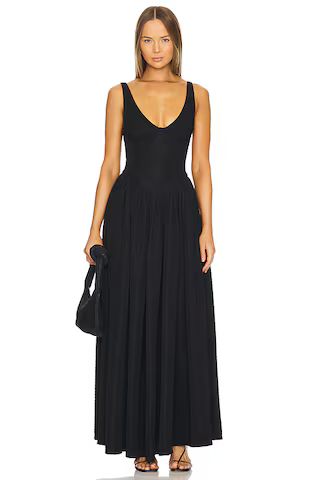 DELFI Isodora Long Dress in Black from Revolve.com | Revolve Clothing (Global)