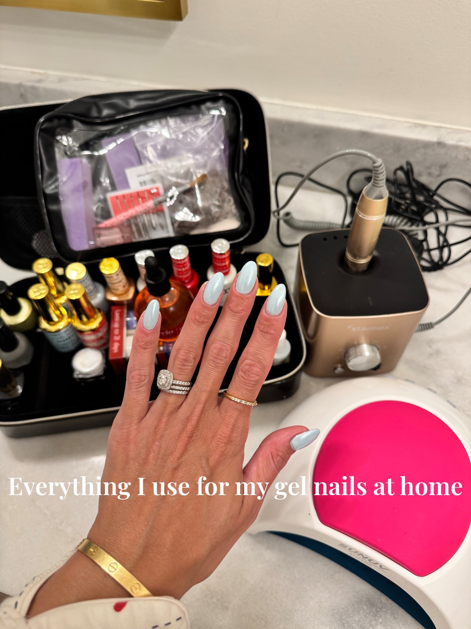 Everything I use for my gel polish at home and acrylic 

#LTKBeauty