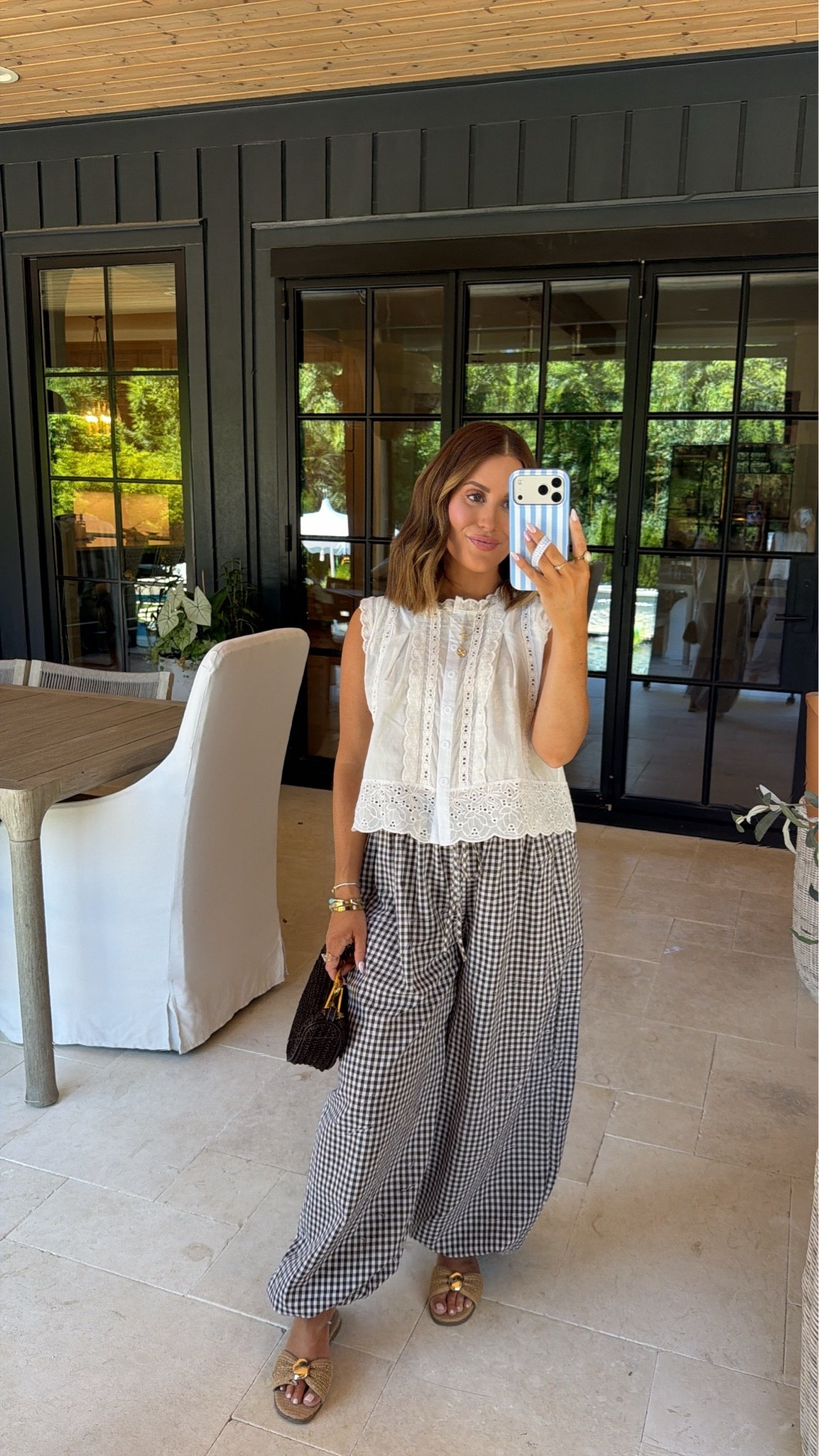 Summer outfit inspo || wearing a small in top & small in bottoms. Accessories linked as well! Currently 25 weeks pregnant 

Women’s summer outfit || summer maternity outfits || bump friendly summer || mom outfits || women’s fashion || summer ootd

#LTKBump #LTKootd #LTKSeasonal