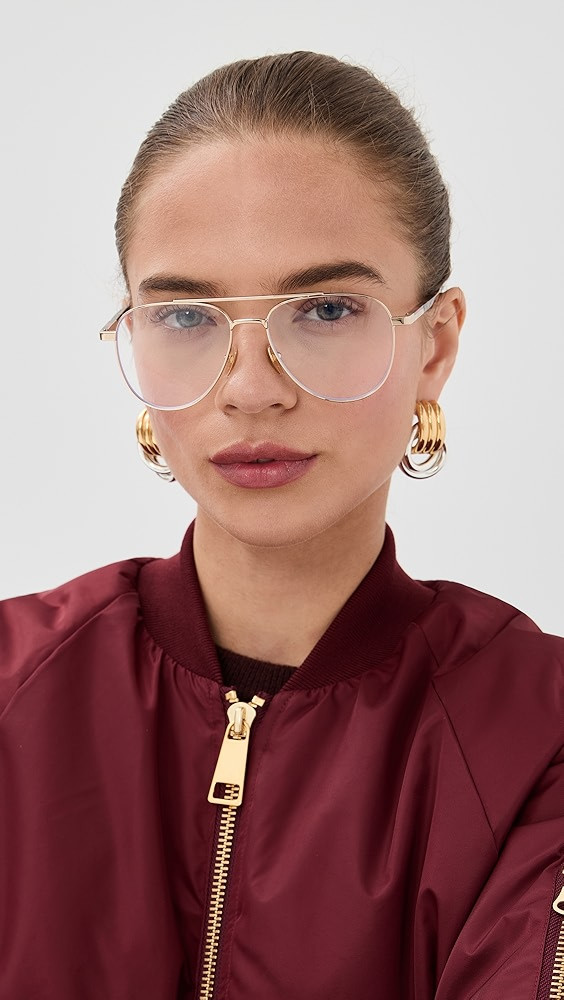 Aviator Frame Glasses | Shopbop