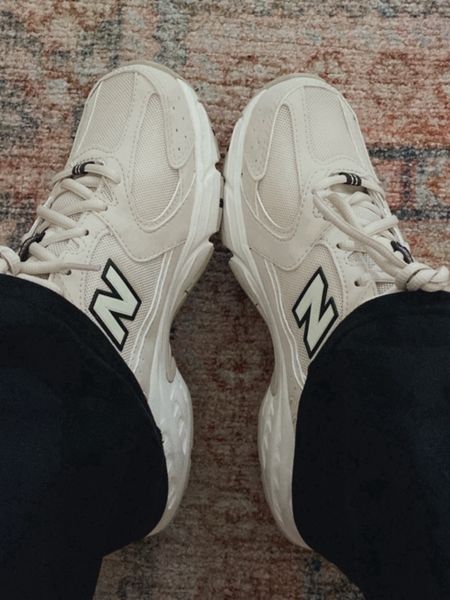 Loving my new New Balance 530! The color is on trend & neutral so goes w/ everything! I want sure how they’d fit or if they’d be to wide, but they are TTS & not wide at all!

Wearing size 8
Color: Moonbeam

#sneakers #athleisurewear #gymshoes #everydaysneekers #tennisshoes 

#LTKfindsunder100 #LTKover40 #LTKshoecrush