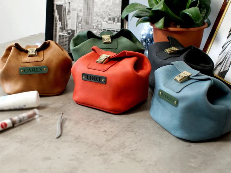 Women's Dopp Kit Personalized Toiletry Bag for Her - Etsy | Etsy (US)