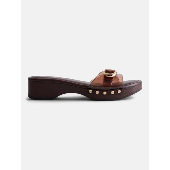 Scoop Women's Jelly Buckle Sandals | Walmart (US)