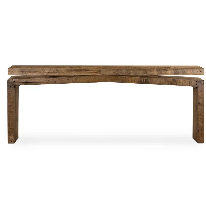 Henn 78.75'' Solid Wood Console Table | Wayfair North America