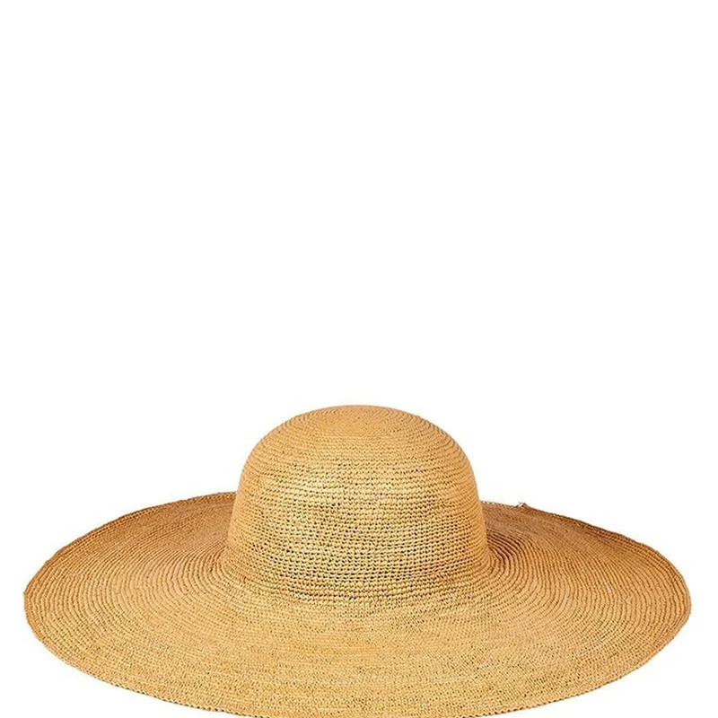 Zonarch Praia Straw Hat - Black - M | Verishop