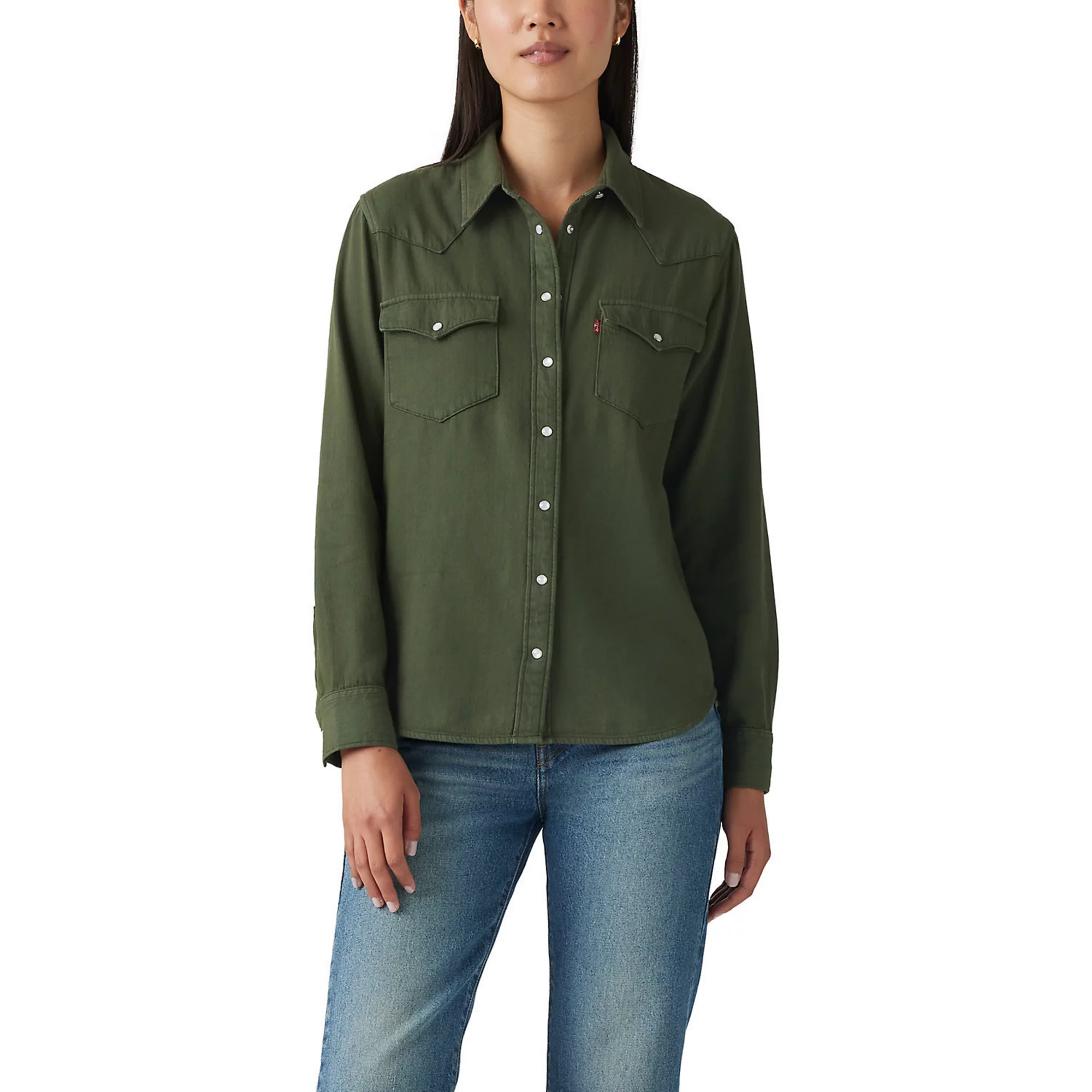 Women's Levi's® Western Denim Shirt | Kohl's
