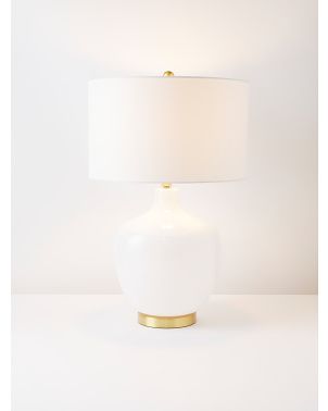 27in Glass Finished Table Lamp | Table Lamps | HomeGoods | HomeGoods